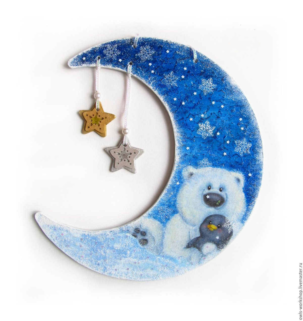 Новогодний месяц мастер класс