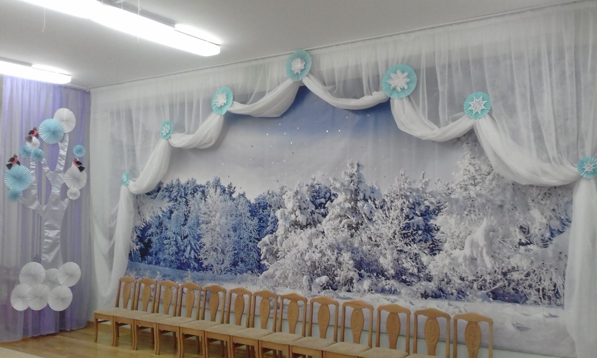 Украшение группы в детском саду к новому году
