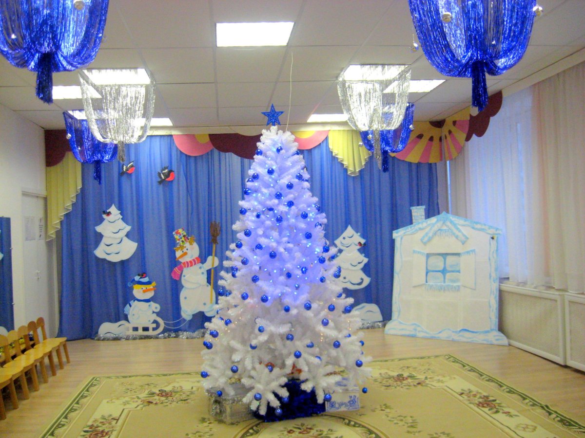 Отношение музыкального зала к новому году