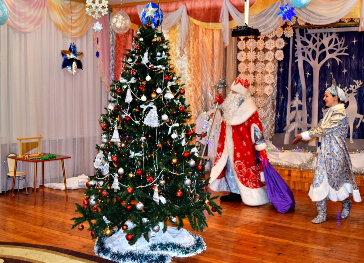 Фотозона на новый год в школе