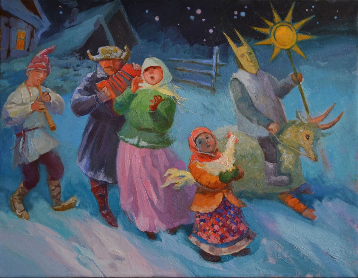 Ряженые на Рождество