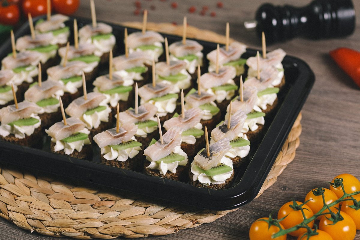 Бутерброды для фуршета