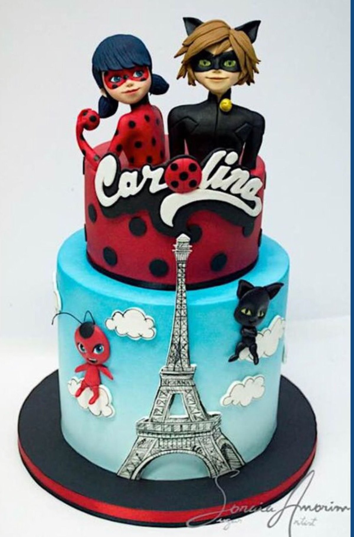 Вафельная печать леди баг