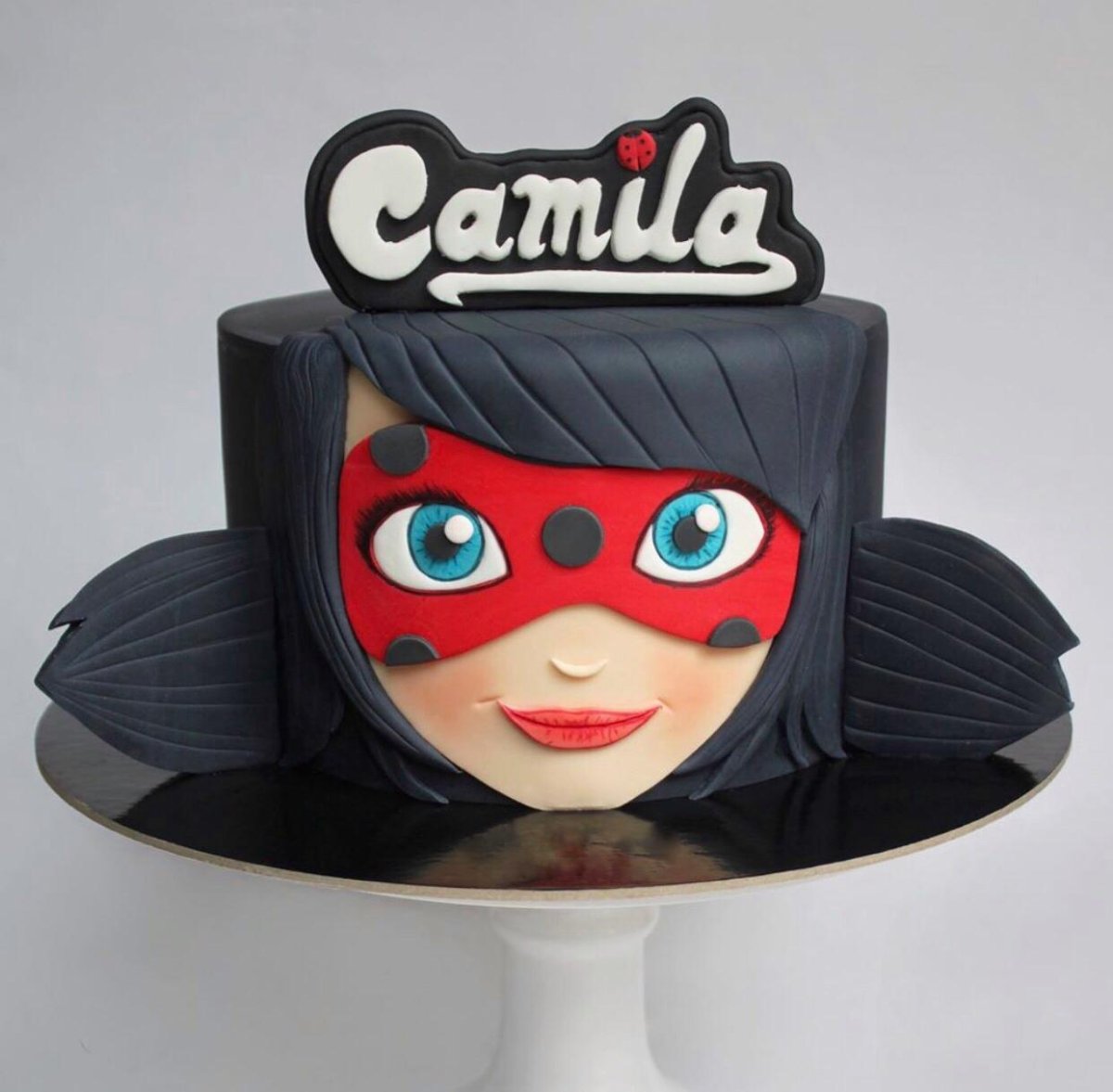Торт леди баг с фотопечатью