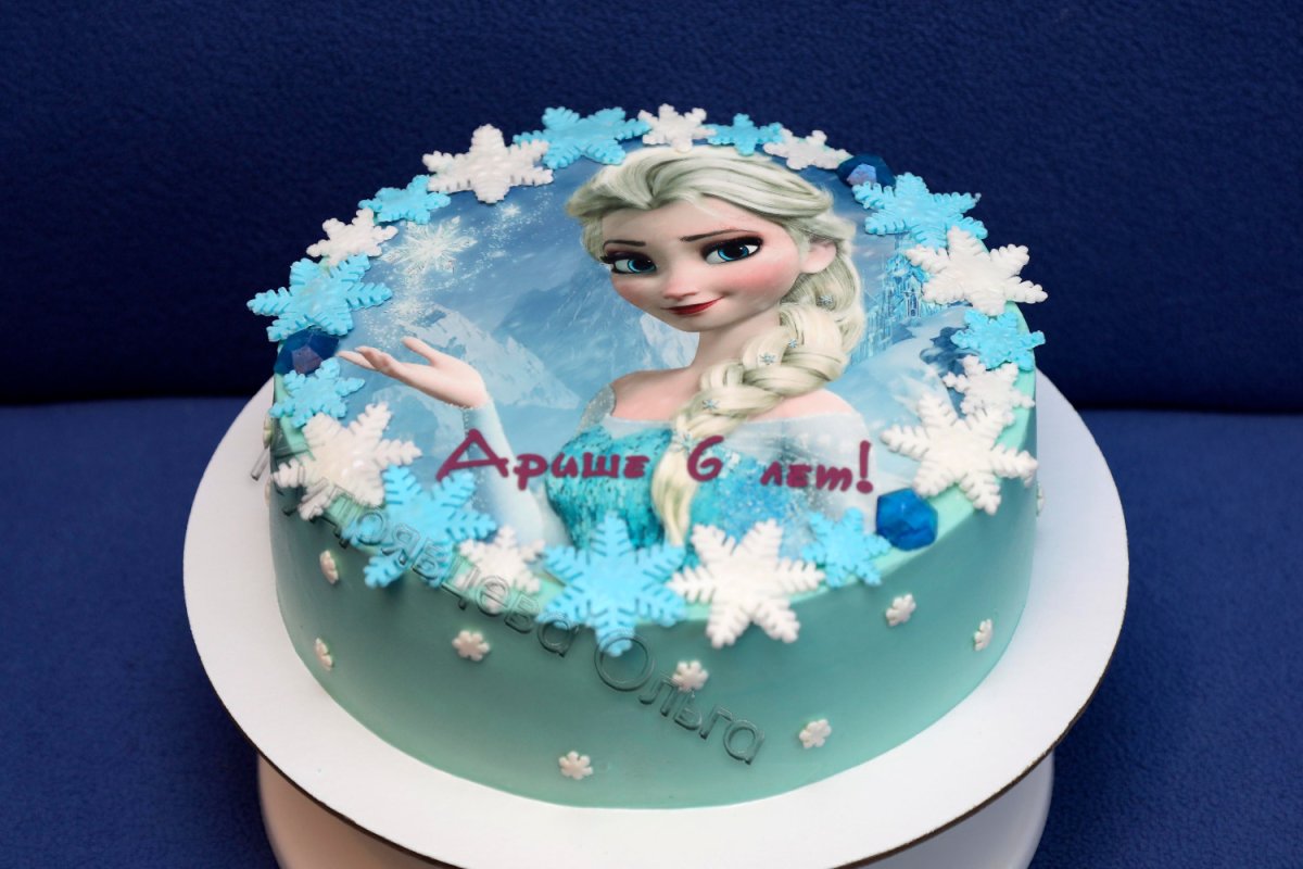 Торт леди баг и Эльза