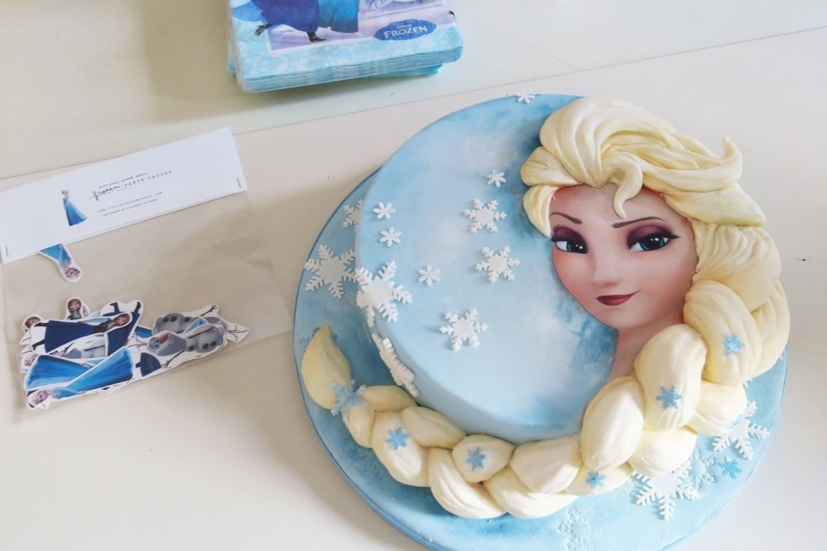 Торт Анна и Эльза