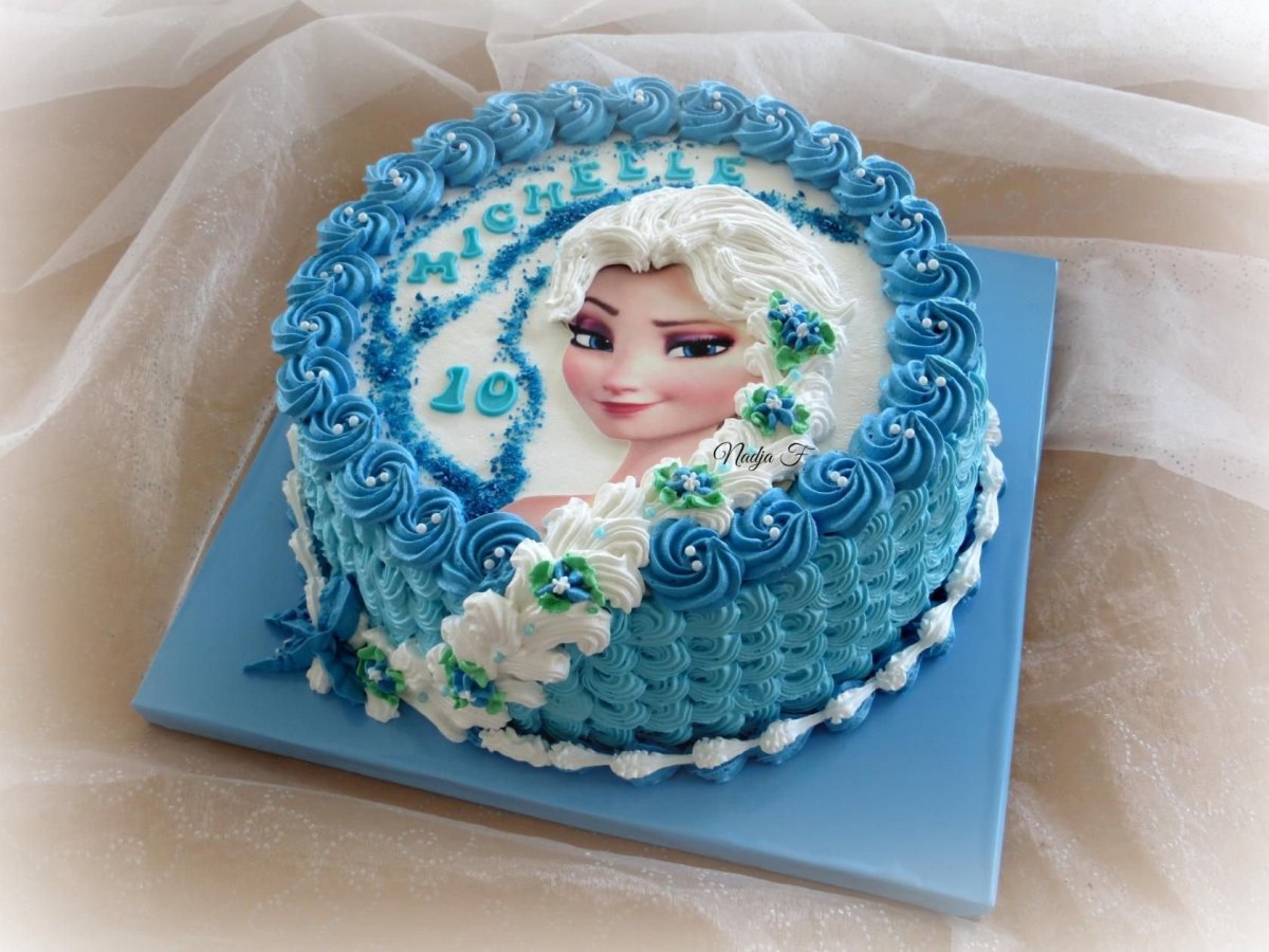 Торт принцесса Эльза