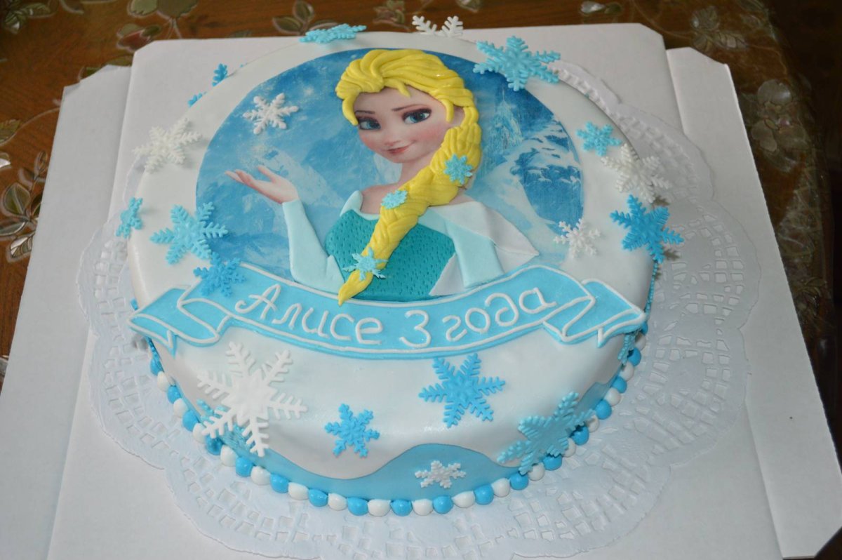 Торт Эльза кремовый