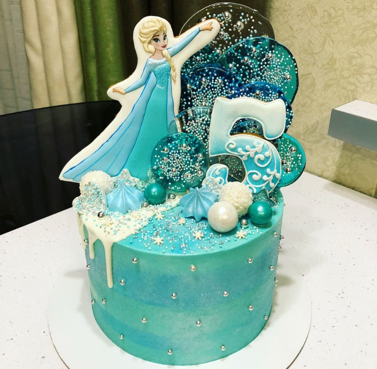 Торт принцесса Эльза