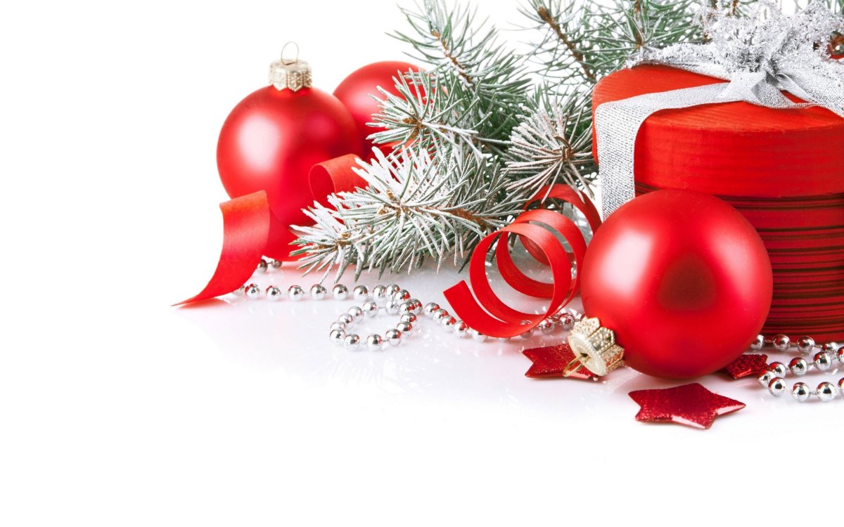 Новогодняя веточка