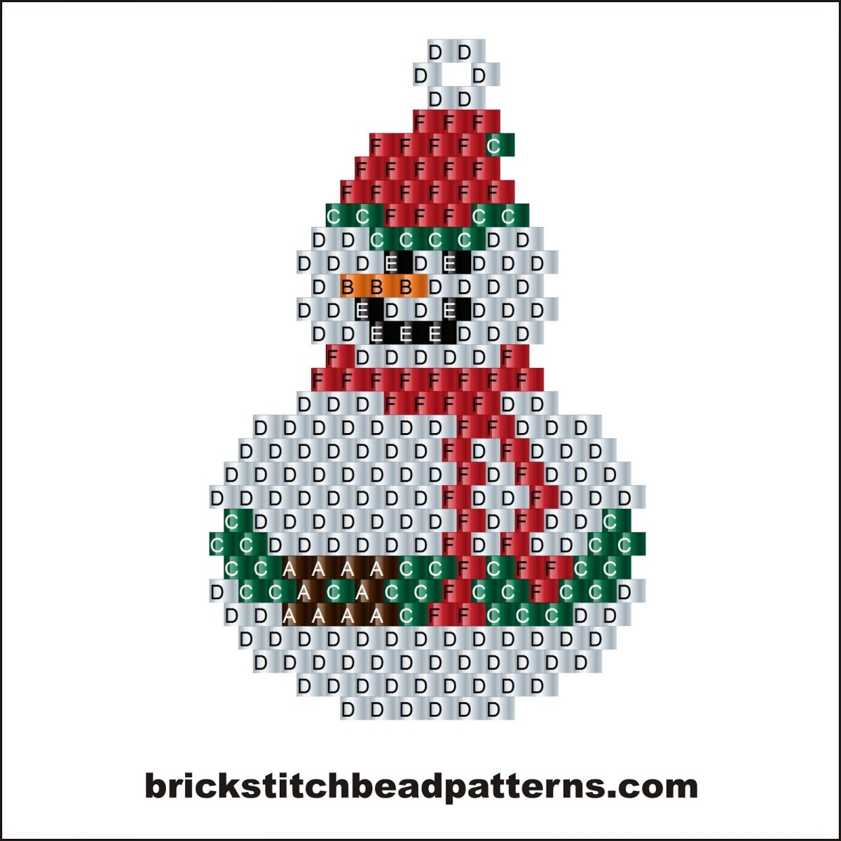 Елочные украшения из бус