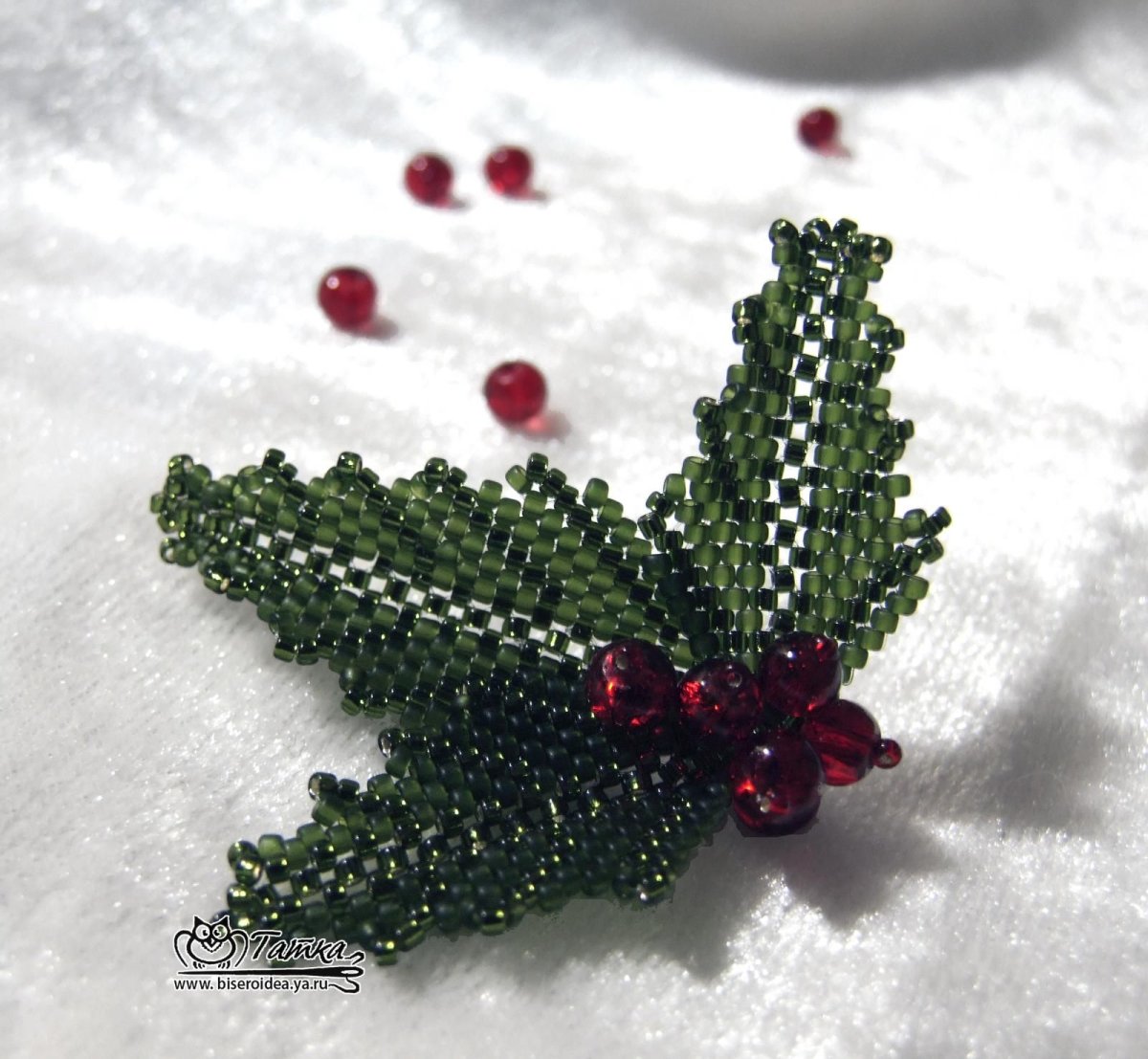Изделия из бисера кирпичиком
