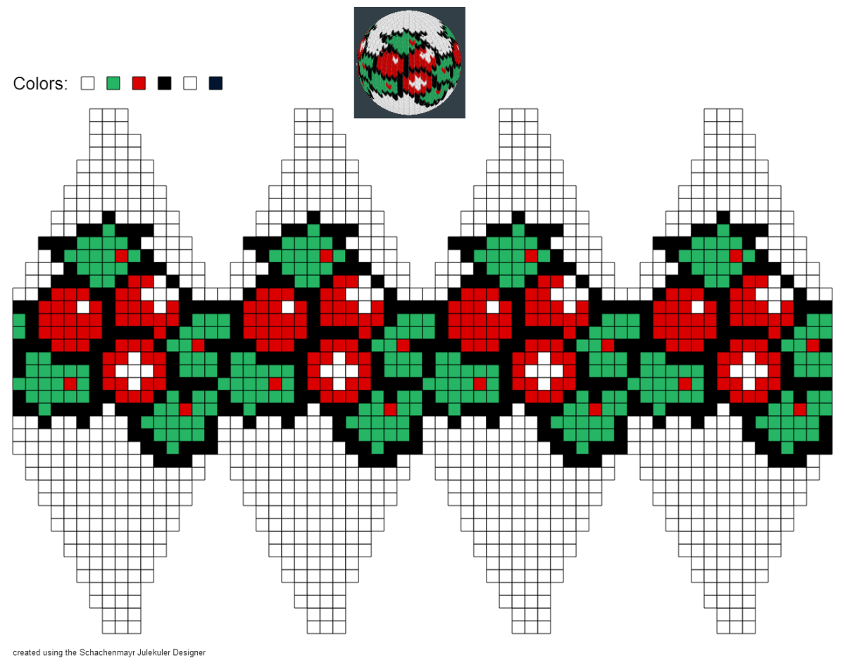 Новогодние украшения из бисера