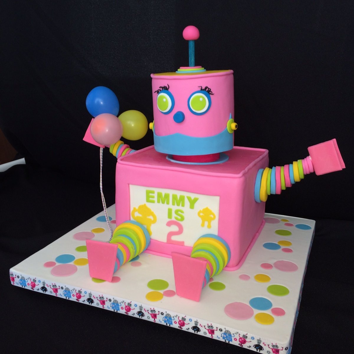 Как оформить торт в виде роботов своими руками легко