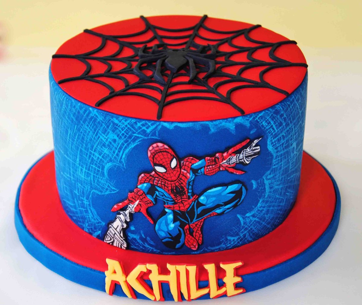 Торт человек паук и Веном