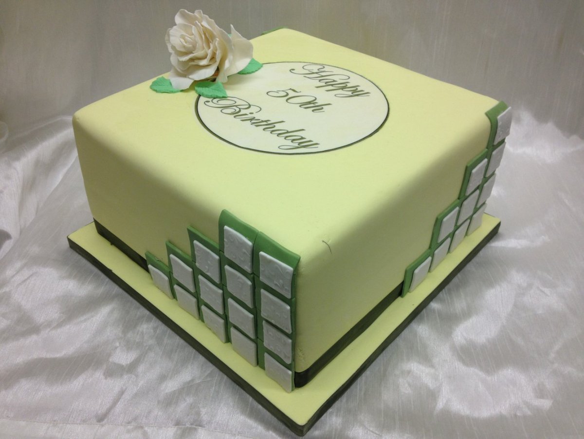 Торт для мужа квадратный