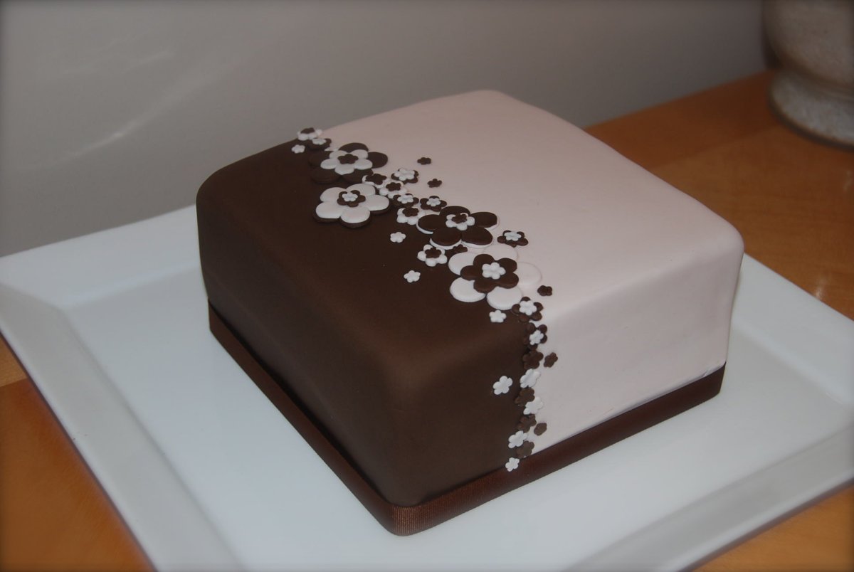 Квадратный торт для мужчины