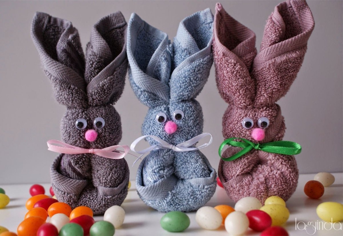 Зайчик из стаканчика