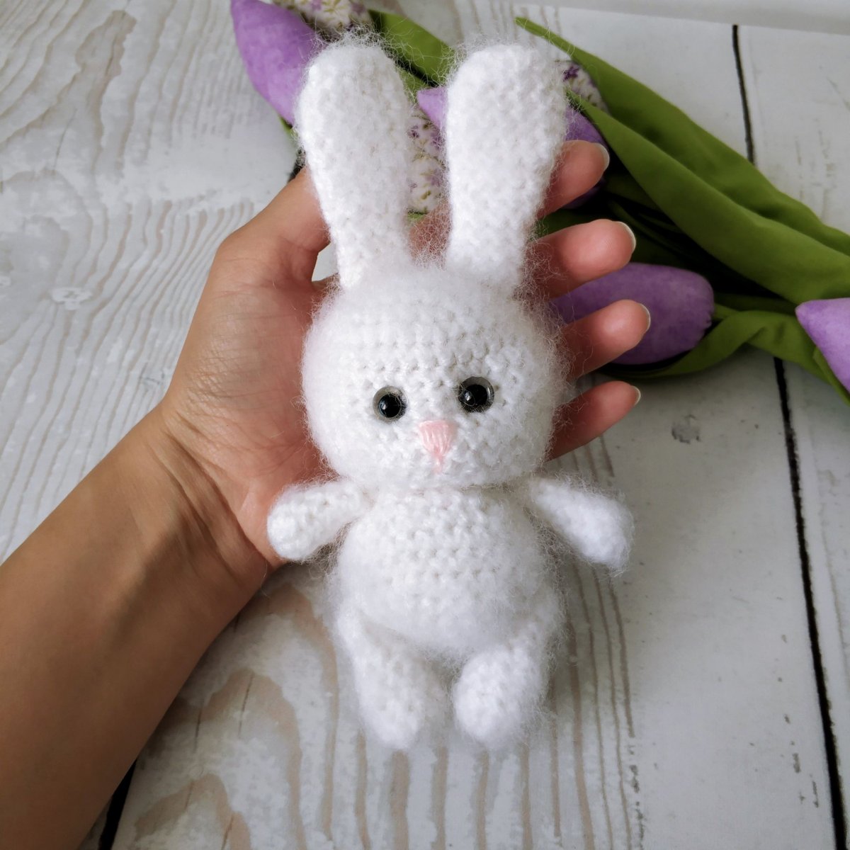 Багз Банни вязаный кролик амигуруми