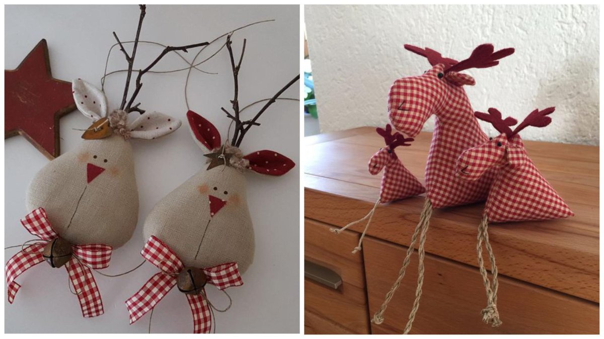 Зайчики из дерева декор