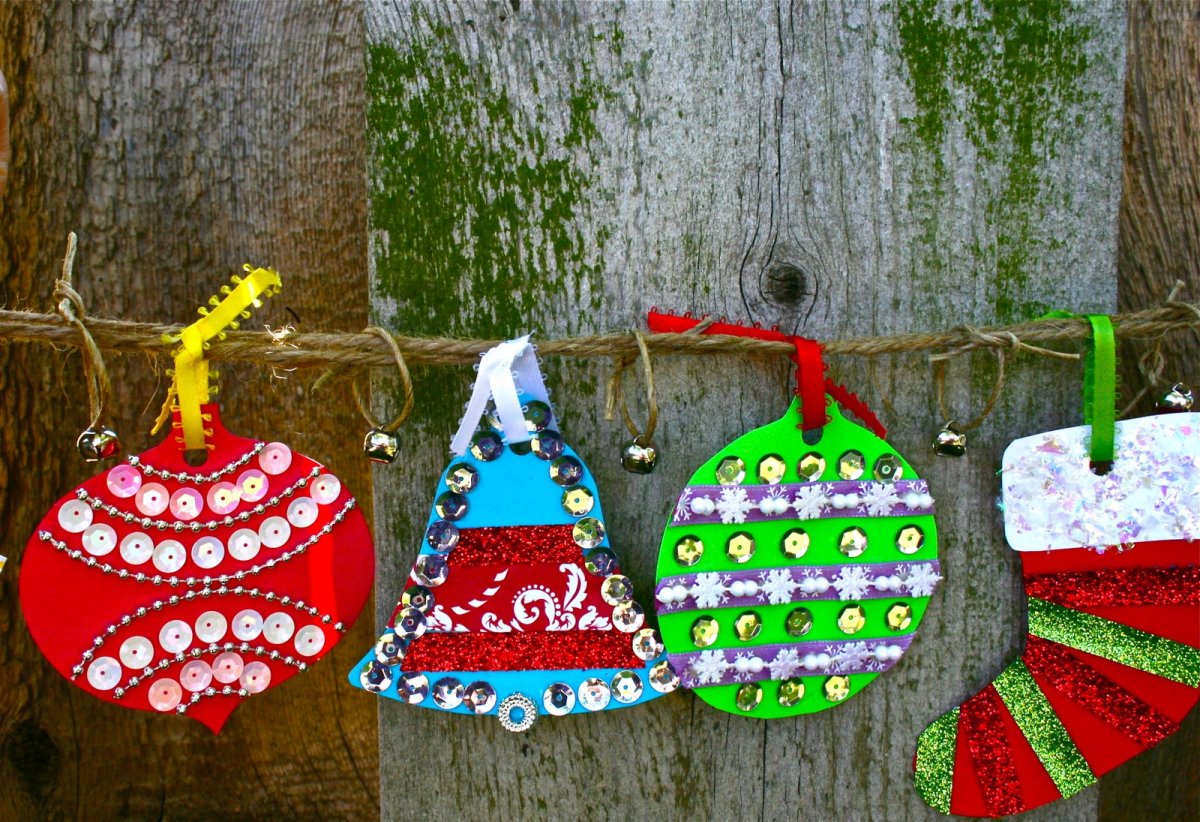 Аппликация к новому году