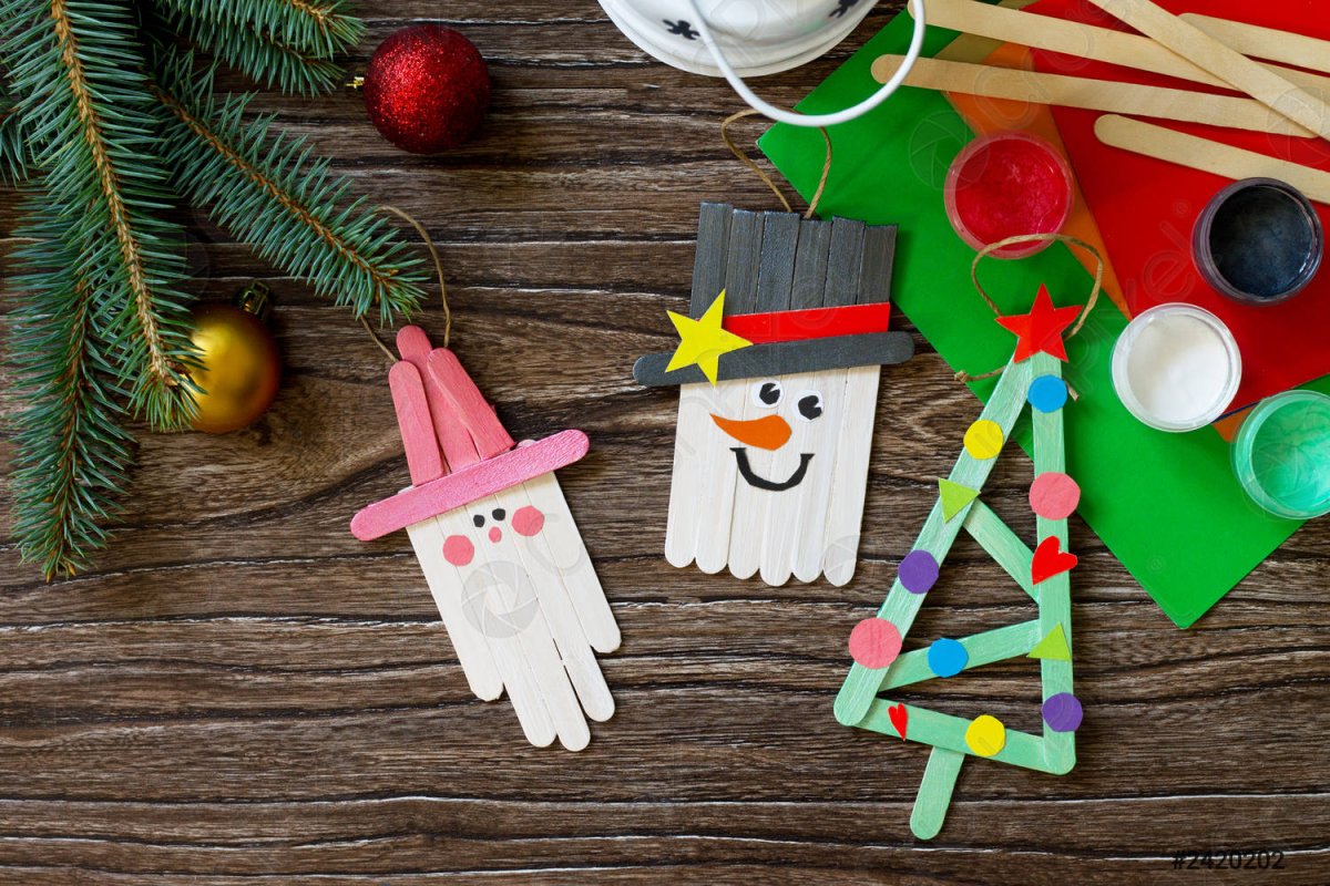 Поделки на новый год 3 класс