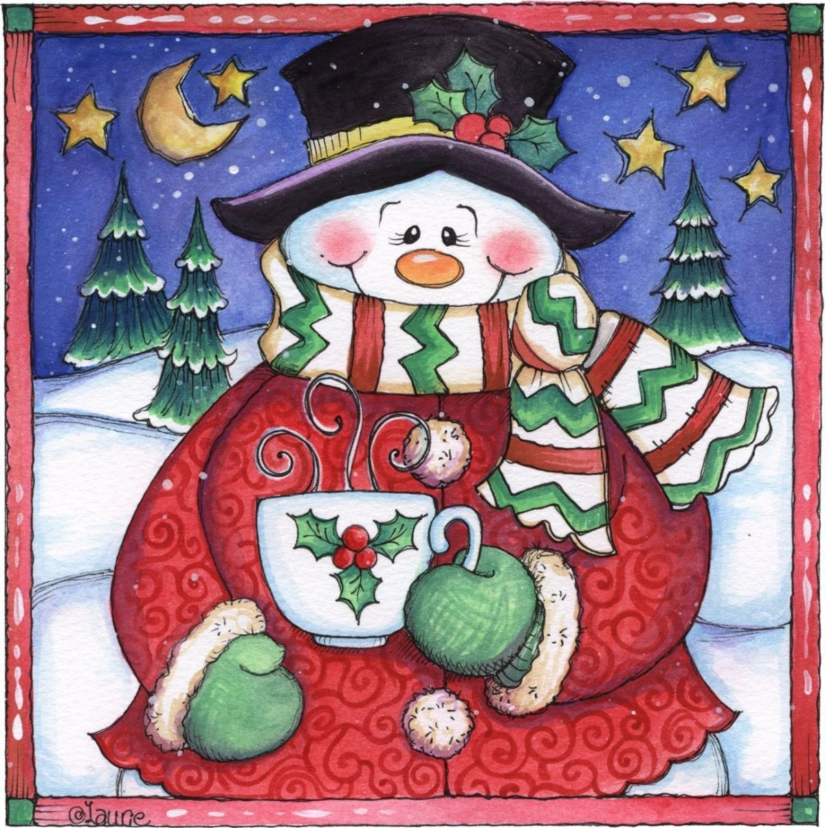 Новогодние иллюстрации