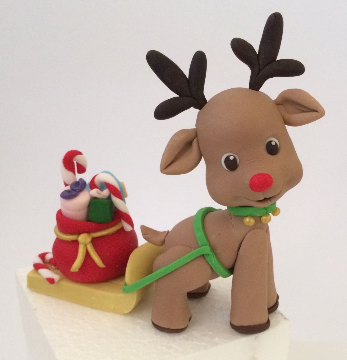 Лепка олень