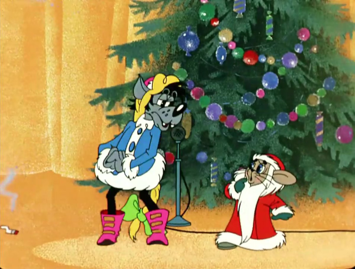 Мультфильм ну погоди Снегурочка