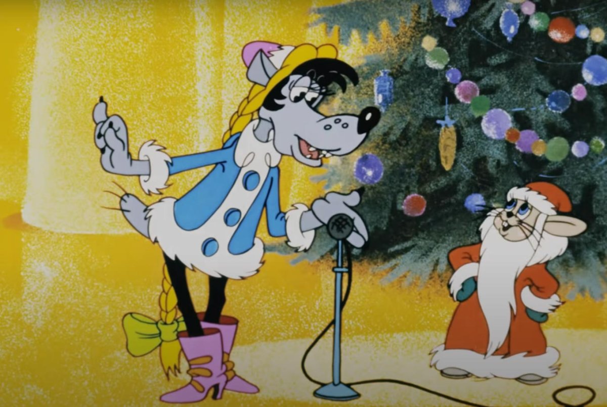 Новогодние мультфильмы ну погоди