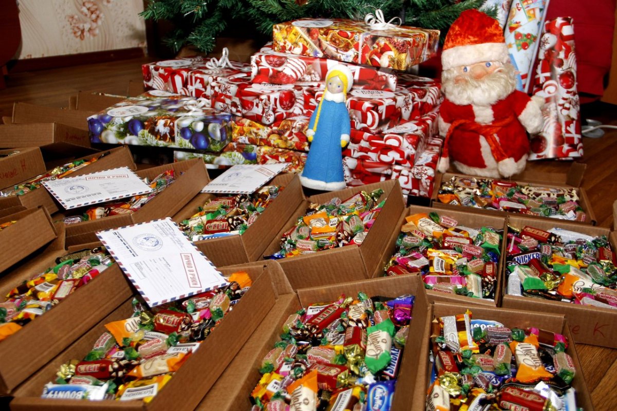 Новогодние подарки для детей