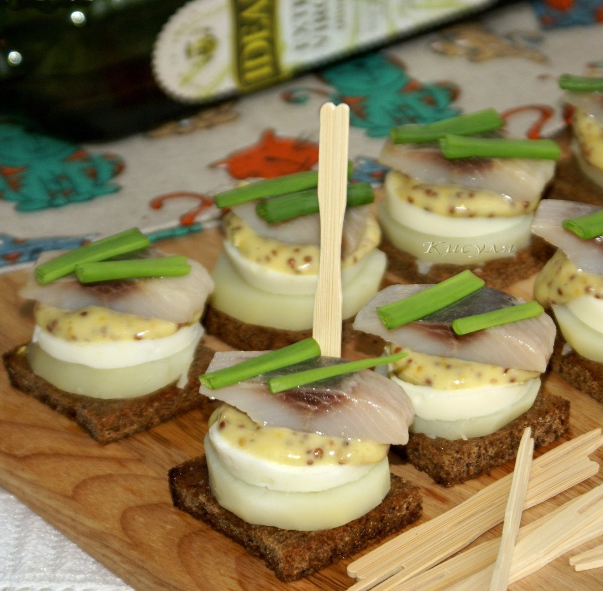 Мини бутерброды для фуршета