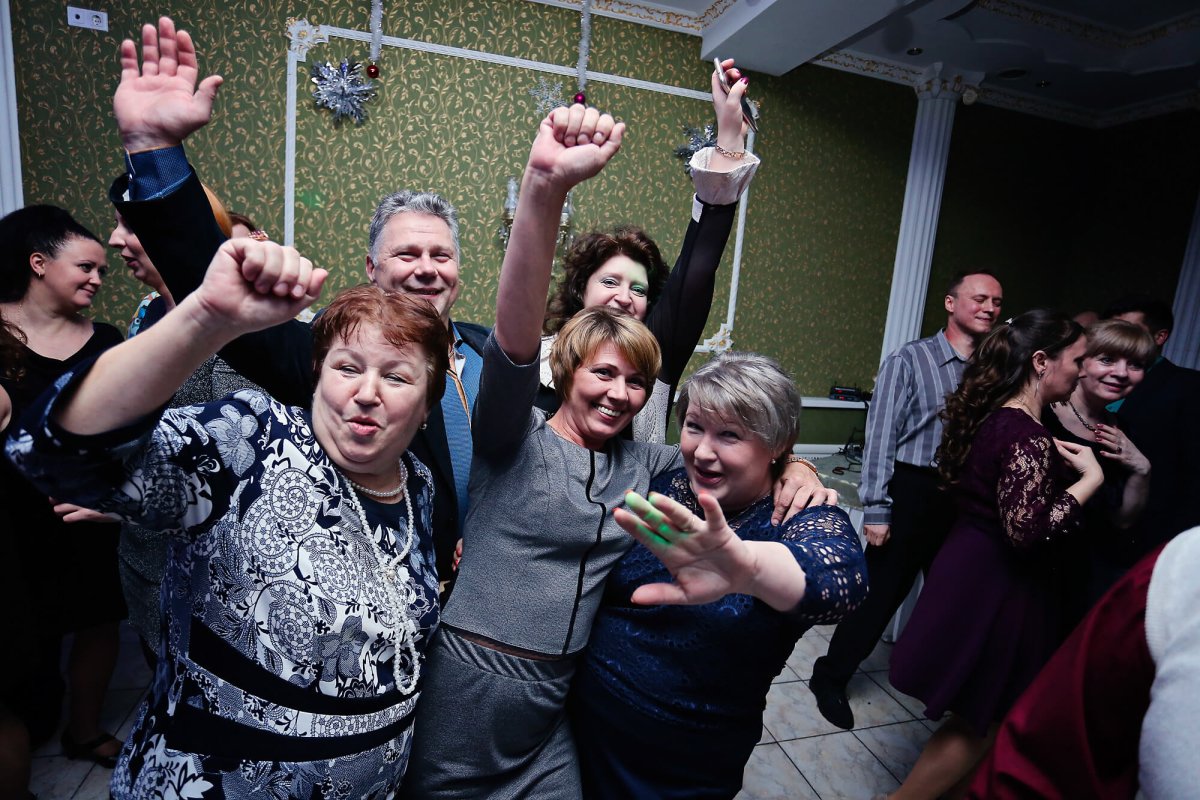 Новогодний корпоративный портрет