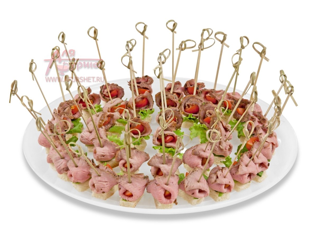 Канапе на детский день рождения