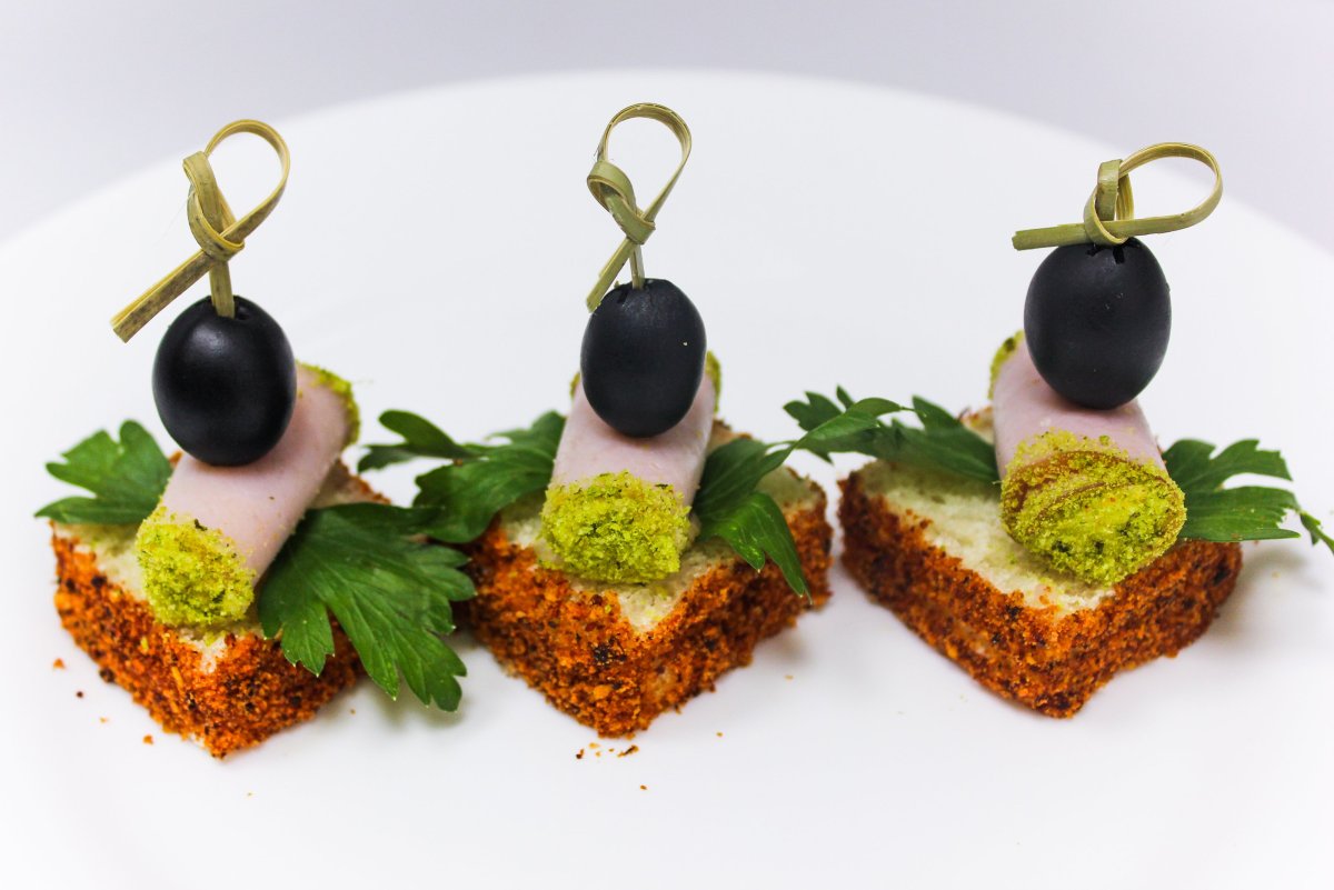 Канапе для фуршета