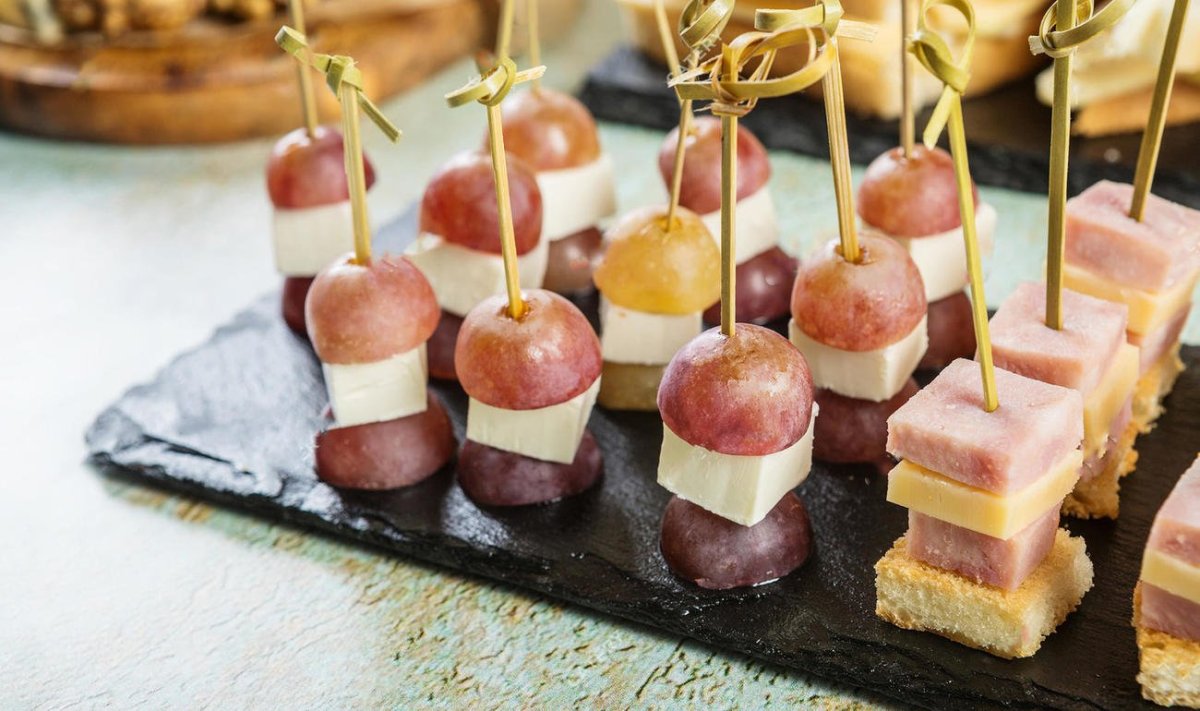 Канапе мясное ассорти