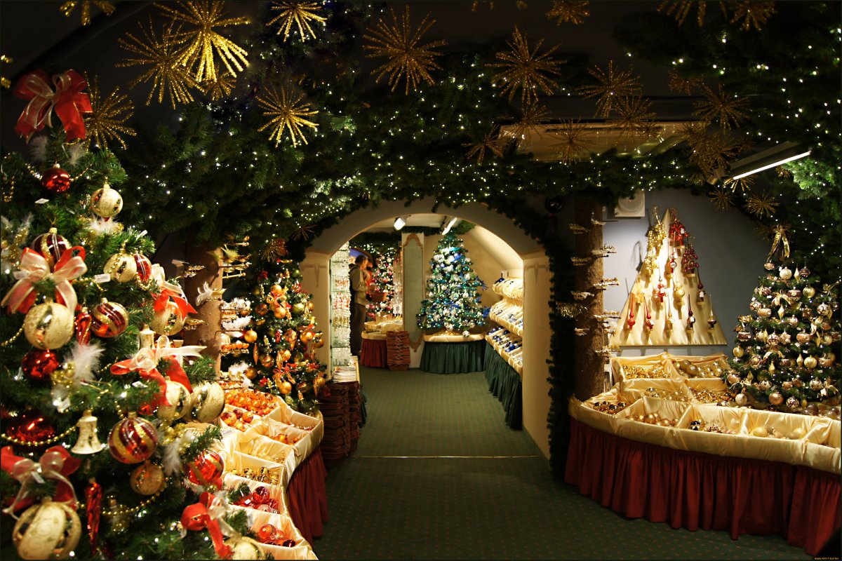 Новогодняя елка в интерьере