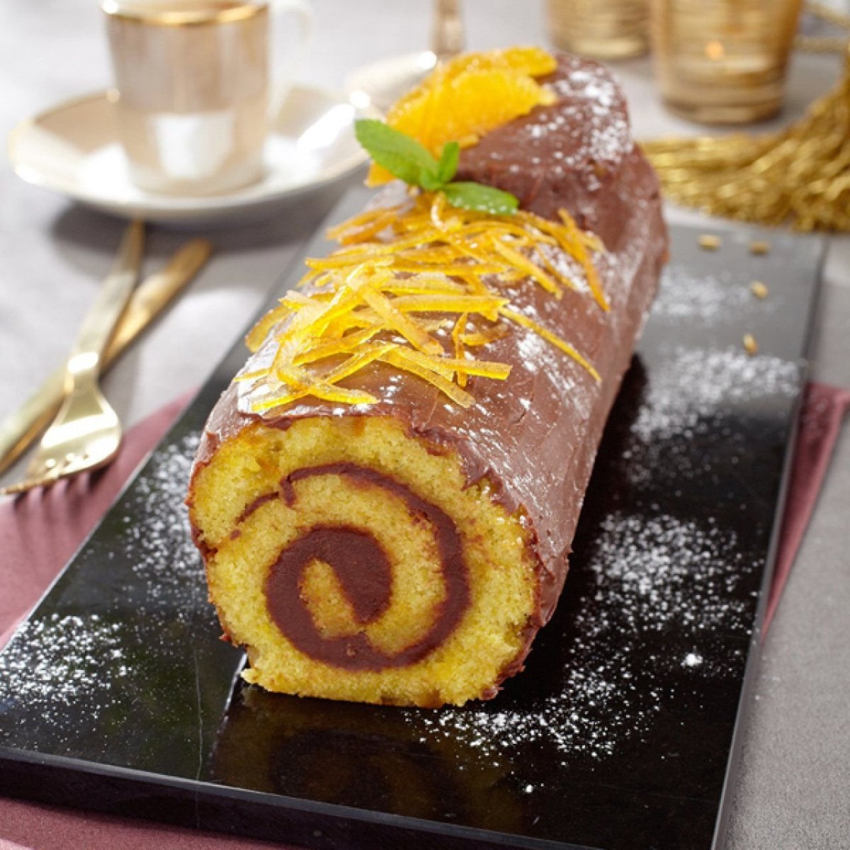 Торт рулет вертикальный