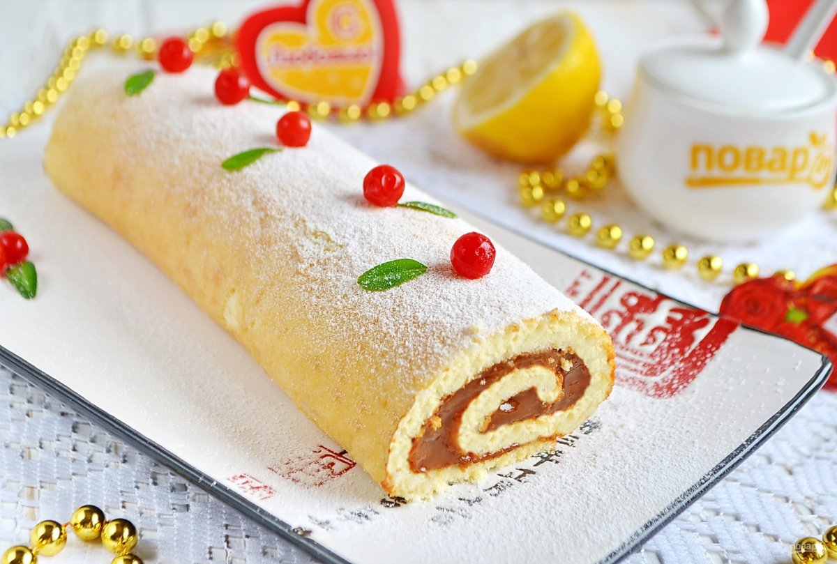 Сладкий рулет