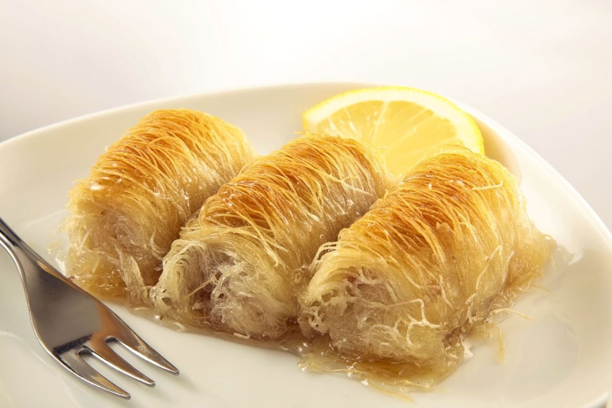 Турецкие сладости Кадаиф