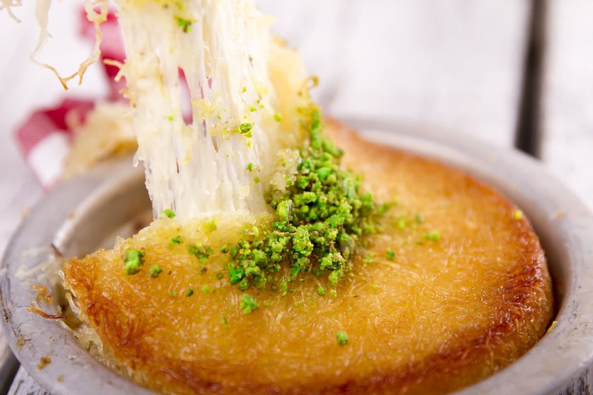 Турецкий десерт кюнефе