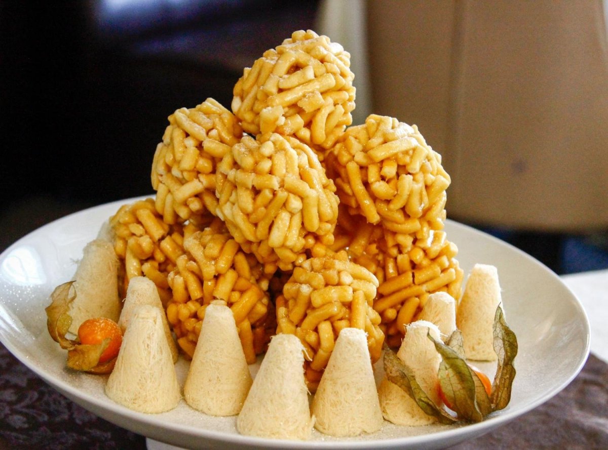 Татарское печенье бармак