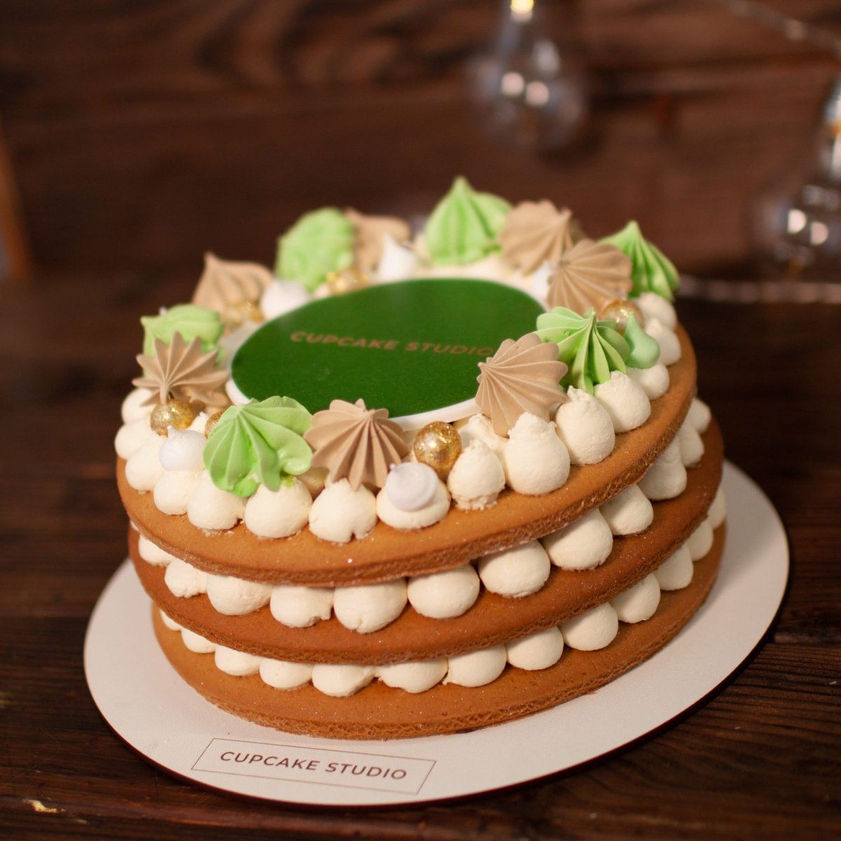 Торт медовый круглый