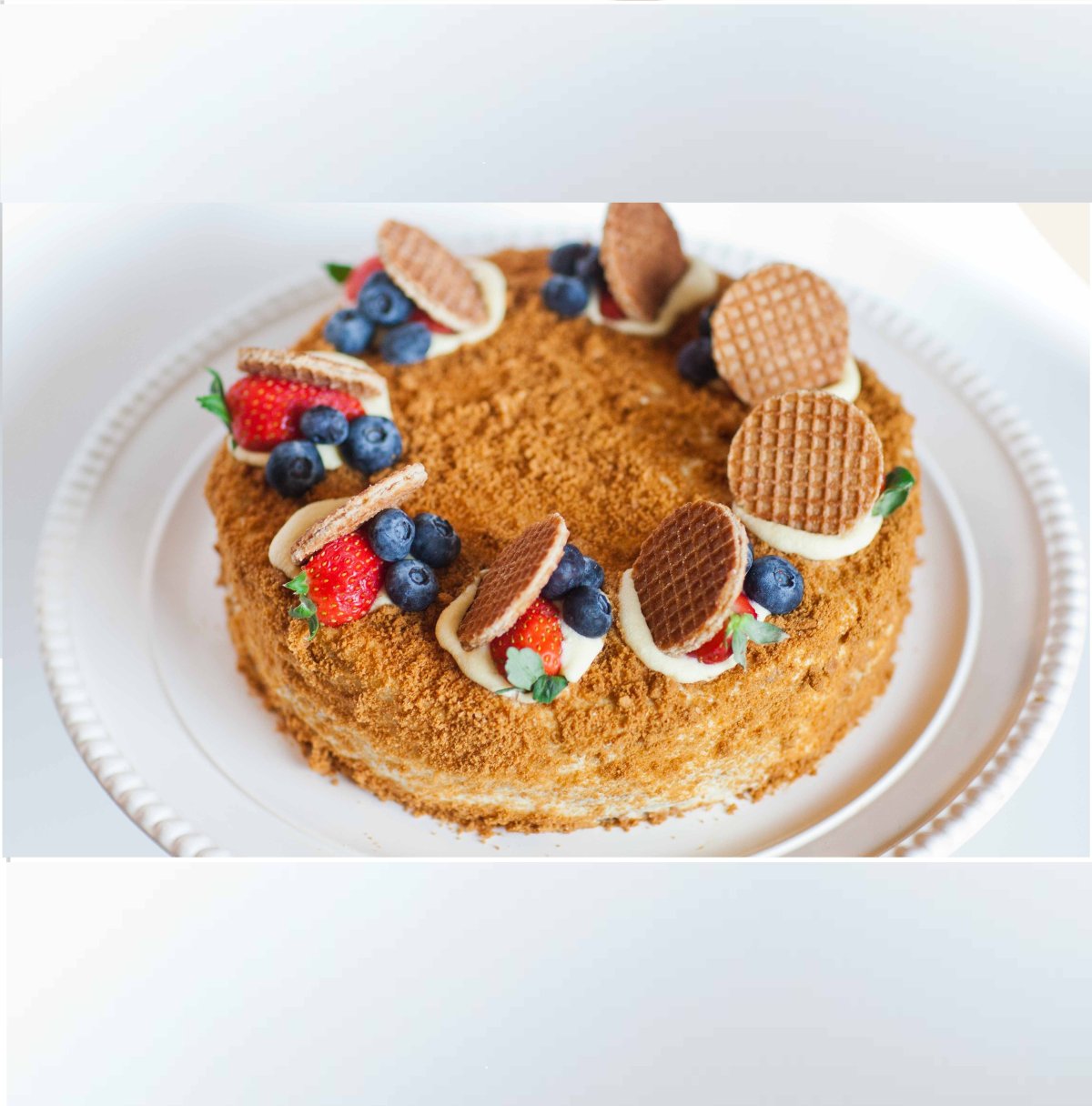 Торт медовик украсить на день рождения