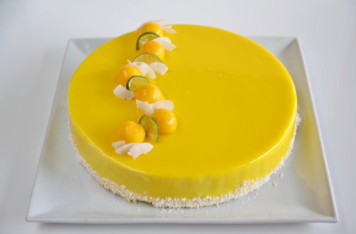 Торт лимонник бисквитный