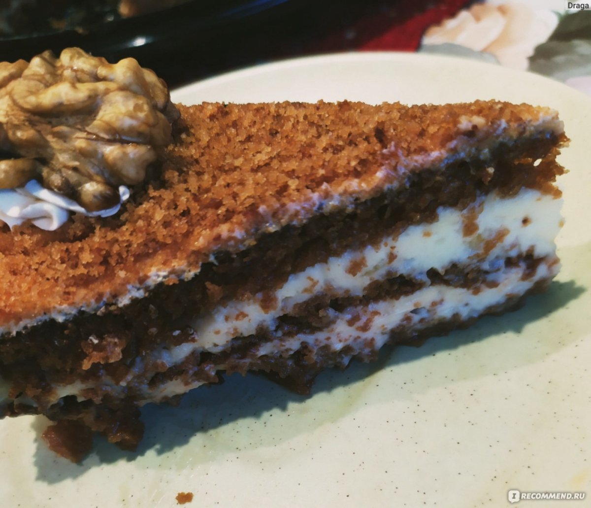 Медово Ореховый торт