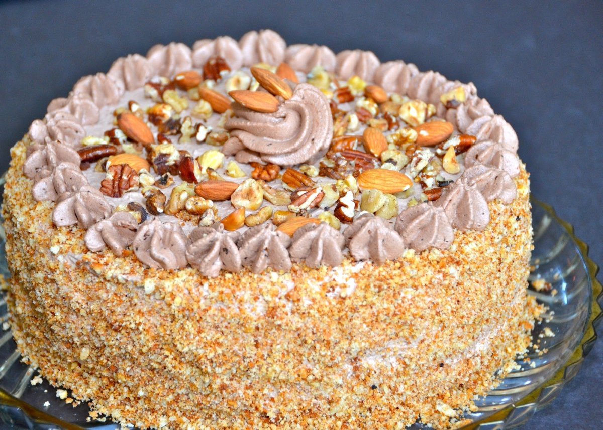 Медовая фантазия с грецким орехом от Палыча