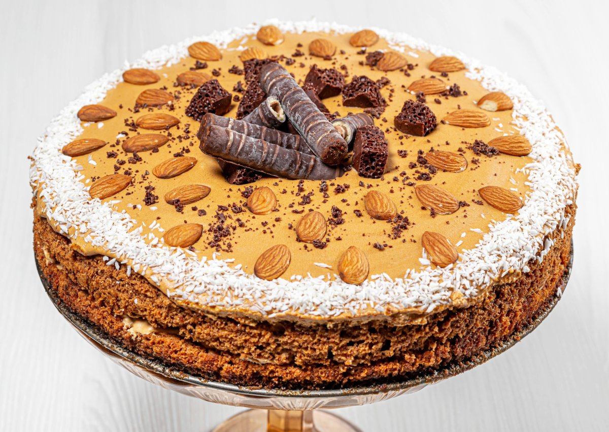 Медовая фантазия с грецким орехом от Палыча