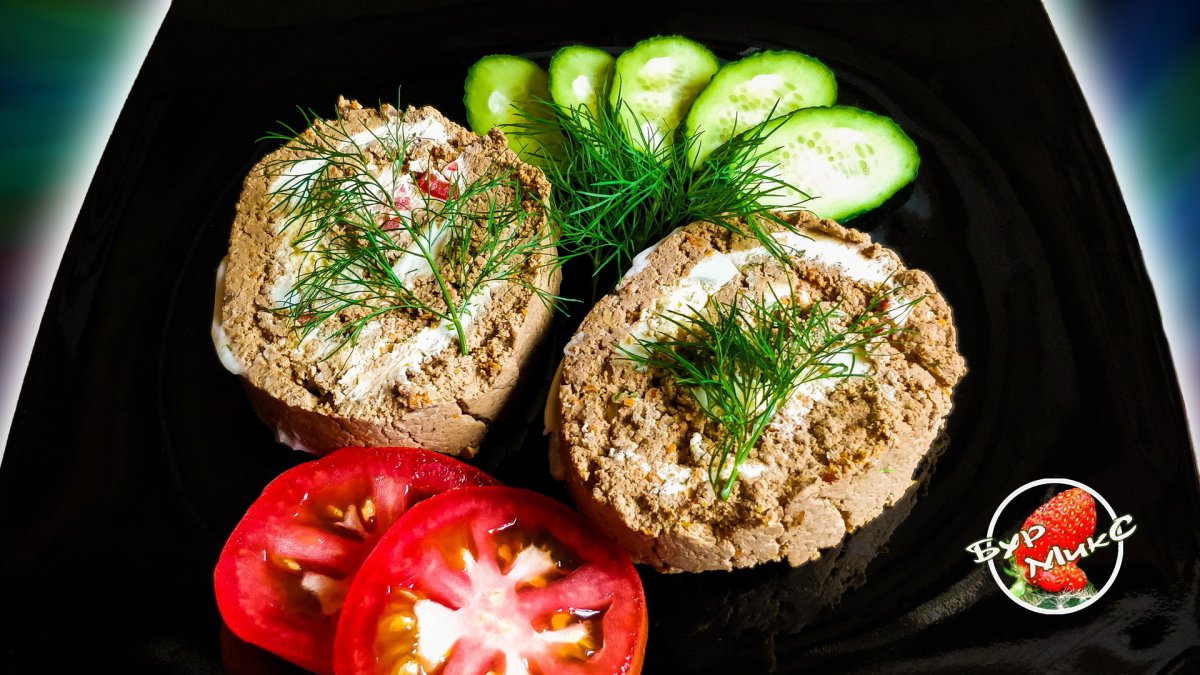 Печёночные рулетики из куриной печени