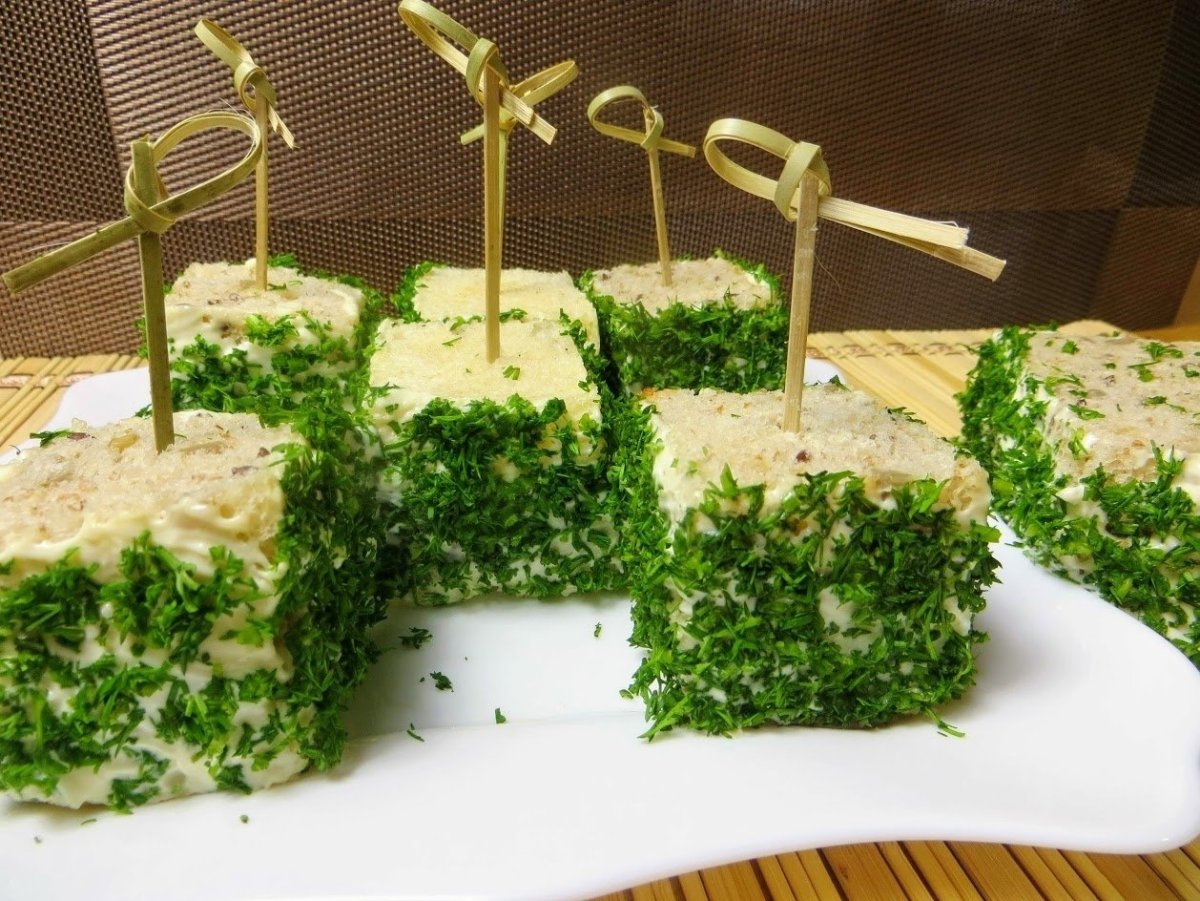 Фуршетные блюда из печени